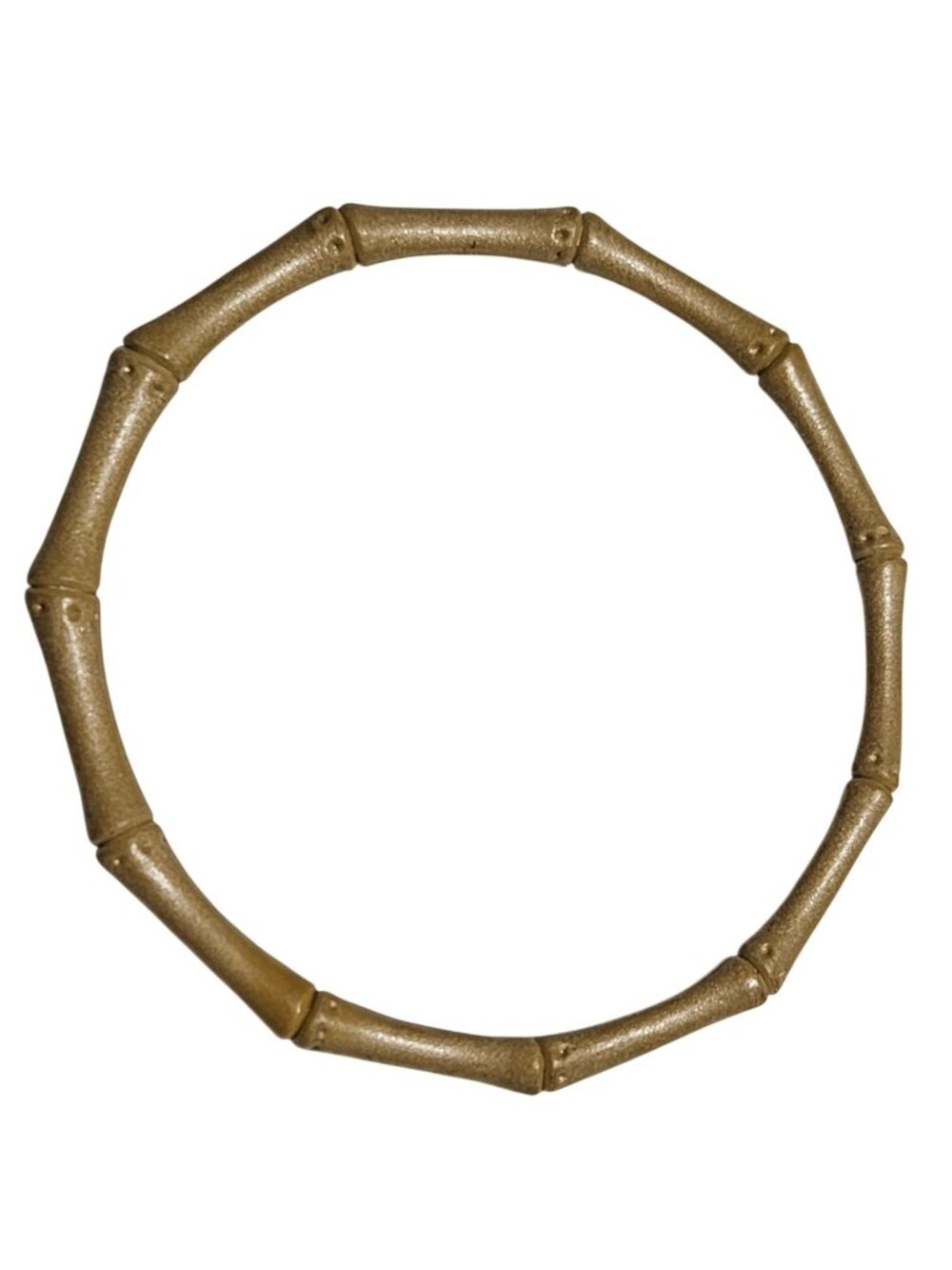 Vintage Bamboo Style Bangle Bracelet Minimalist Boho Chic Fashion Jewelry Women